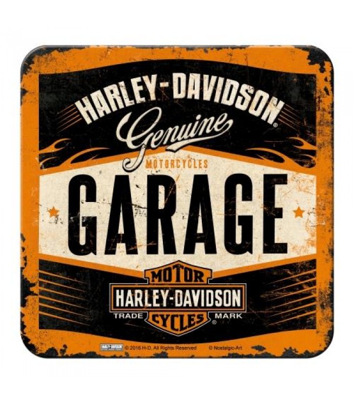 Металлическая подставка Nostalgic-Art "Harley-Davidson - Garage" (46142)